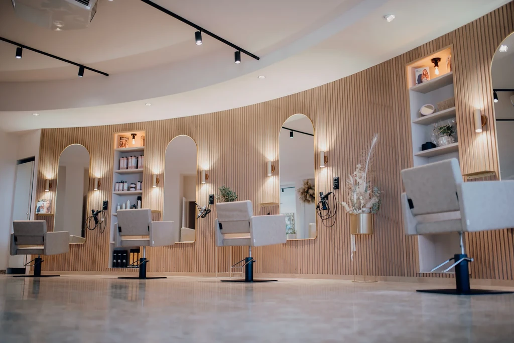 Innenansicht des Salons Friseur ist Kopfsache in Kirchberg an der Raab