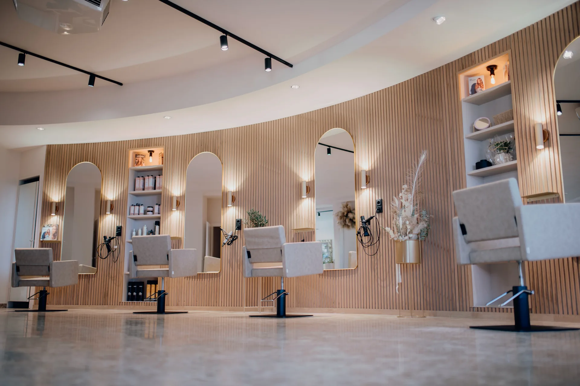 Innenansicht des Salons Friseur ist Kopfsache in Kirchberg an der Raab